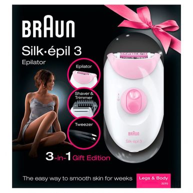 Эпиляторы Braun Silk-epil 3 - купить эпилятор Silk-epil 3 в Минске: цена,  отзывы в официальном магазине Braun