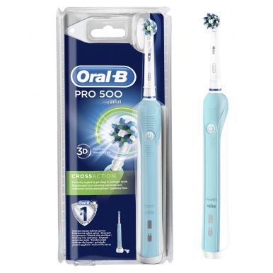 Зубная щетка Braun Oral-B Cross Action Pro 500 (D16.513.U) (в блистерной упаковке)