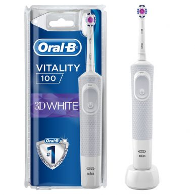 Зубная щетка Braun Oral-B Vitality D100 PRO 3D White (D 100.413.1)